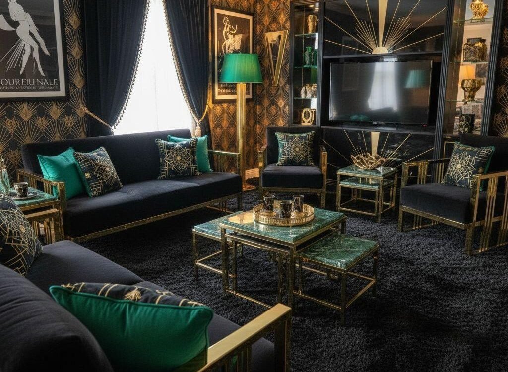 Hollywood Glam Interior Design